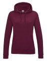 Dames Hoodie College AWDis JH001F Burgundy